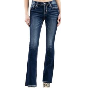 Miss Me Irene Bootcut Jeans Midrise Size 30 EUC